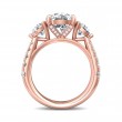 FlyerFit® 18K Pink Gold Encore Engagement Ring
