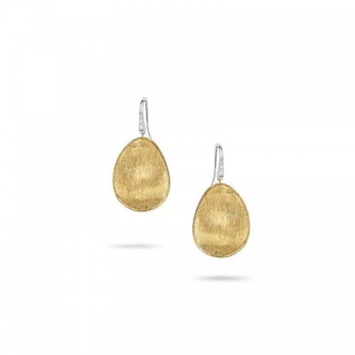 Siviglia Gold and Diamond French Hook Earring