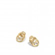 Jaipur Link Gold Small Knot Earrings