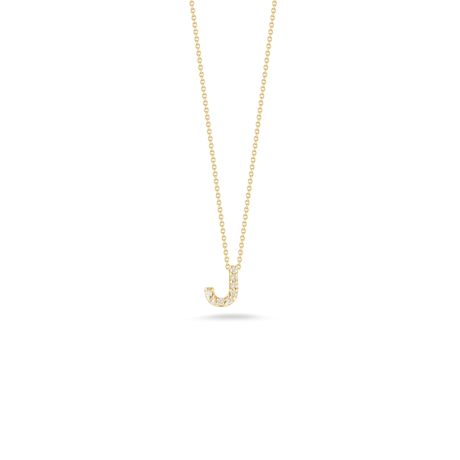 18k Yellow Gold Tiny Treasures Diamond Love Letter 