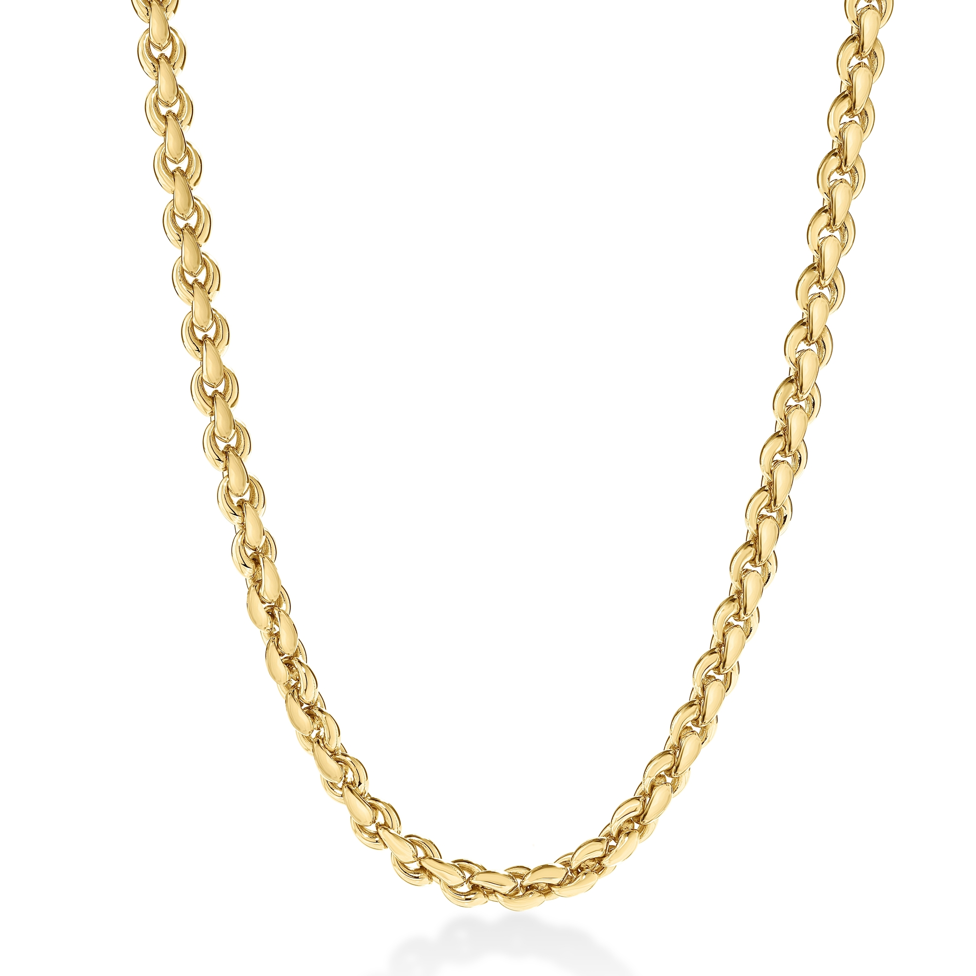 18k Yellow Designer Gold Necklace