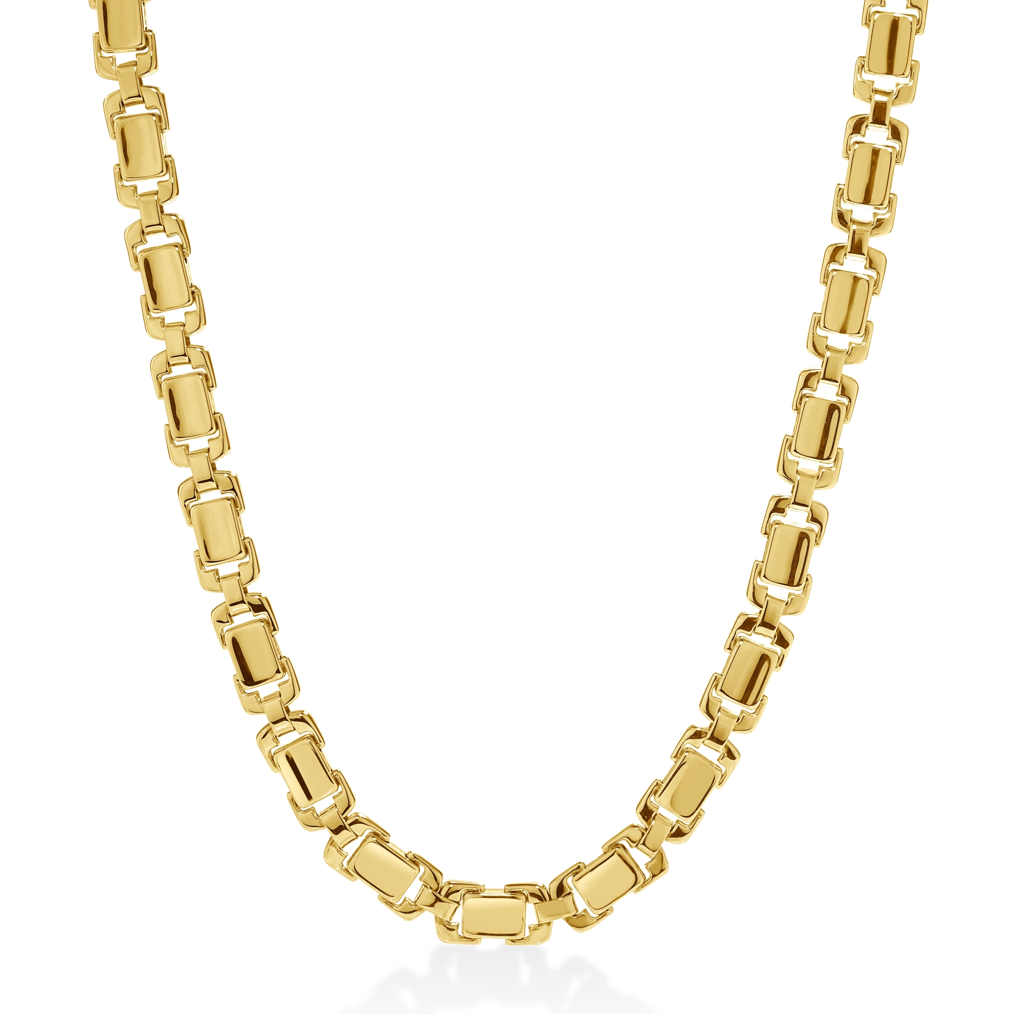 18k Yellow Designer Gold Necklace
