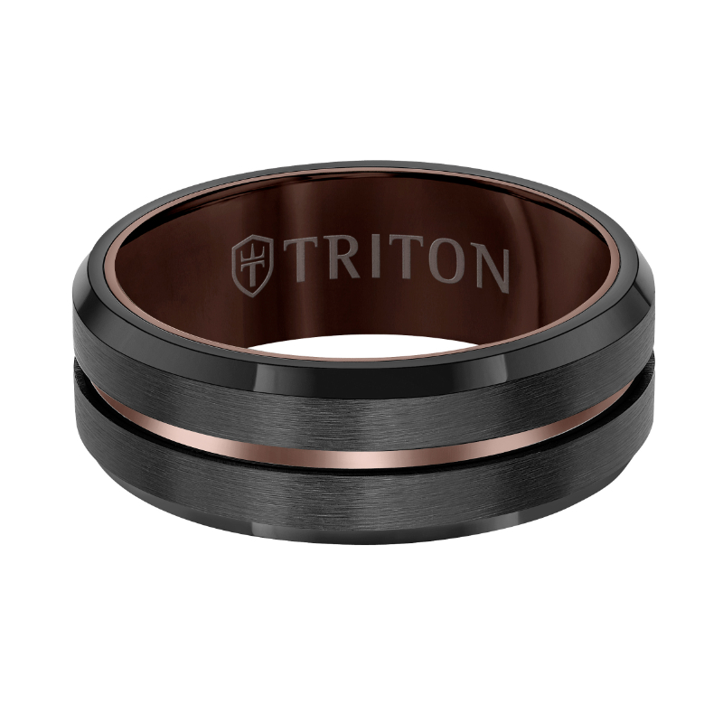 Espresso Tungsten Carbide Ring