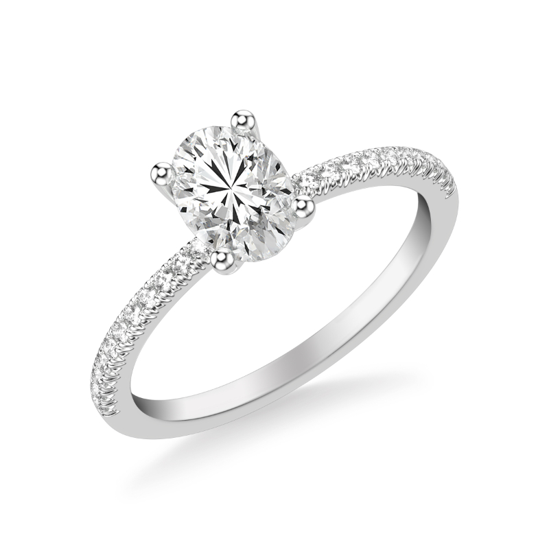 Classic Diamond Semi Mount Ring