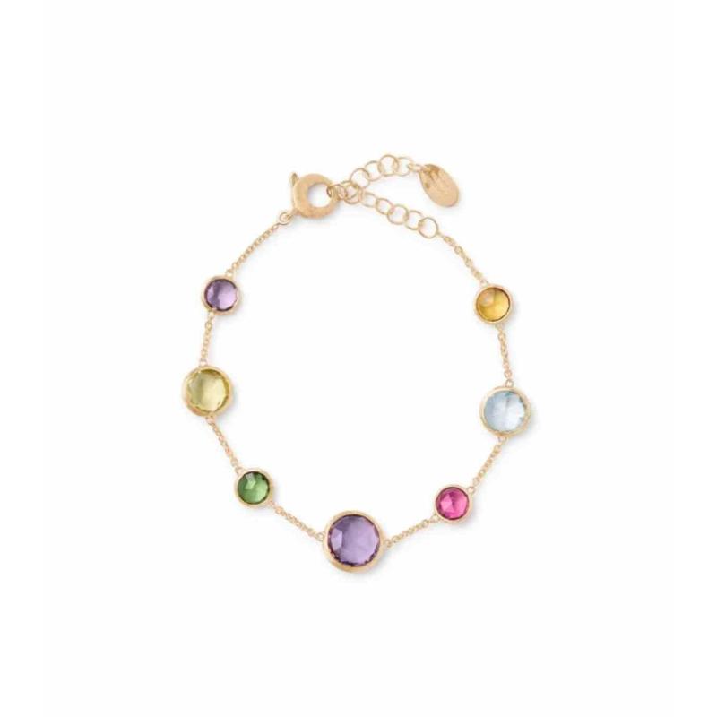 Marco Bicego 18K Gold Mixed Stone Bracelet