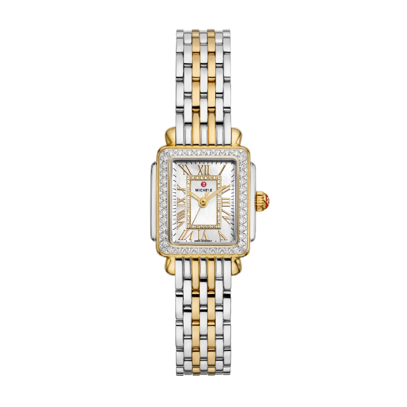 Michele Deco Madison Mini MOP Diamond Watch
