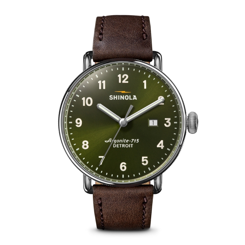 Canfield Watch - Dark Olive