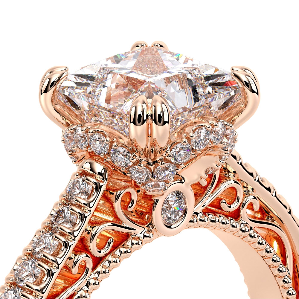 14K Rose Gold VENETIAN-5052 Ring