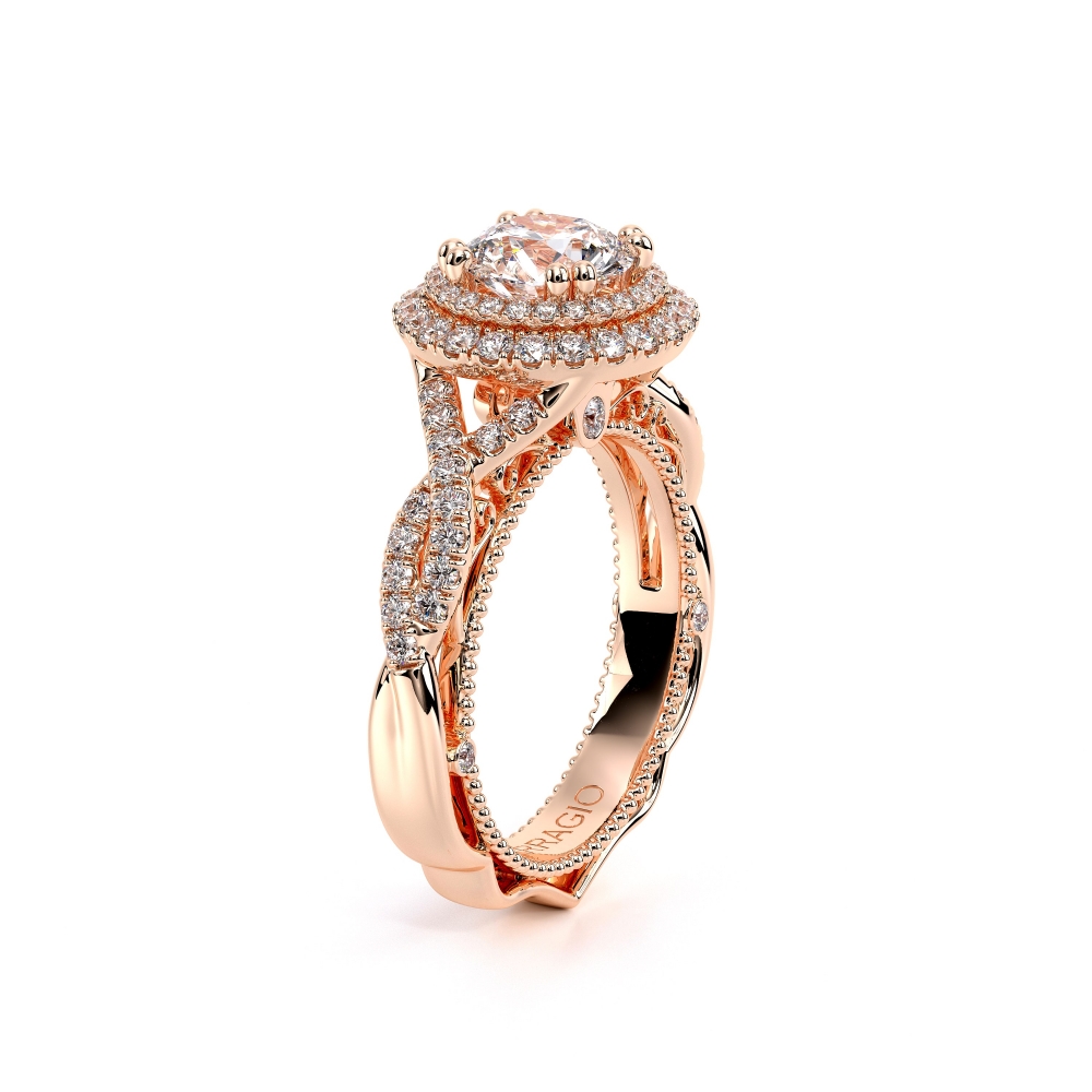 14K Rose Gold VENETIAN-5048R Ring