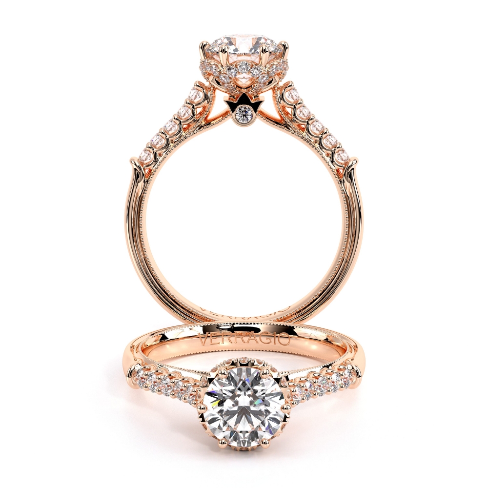 18K Rose Gold Renaissance-938R7 Ring