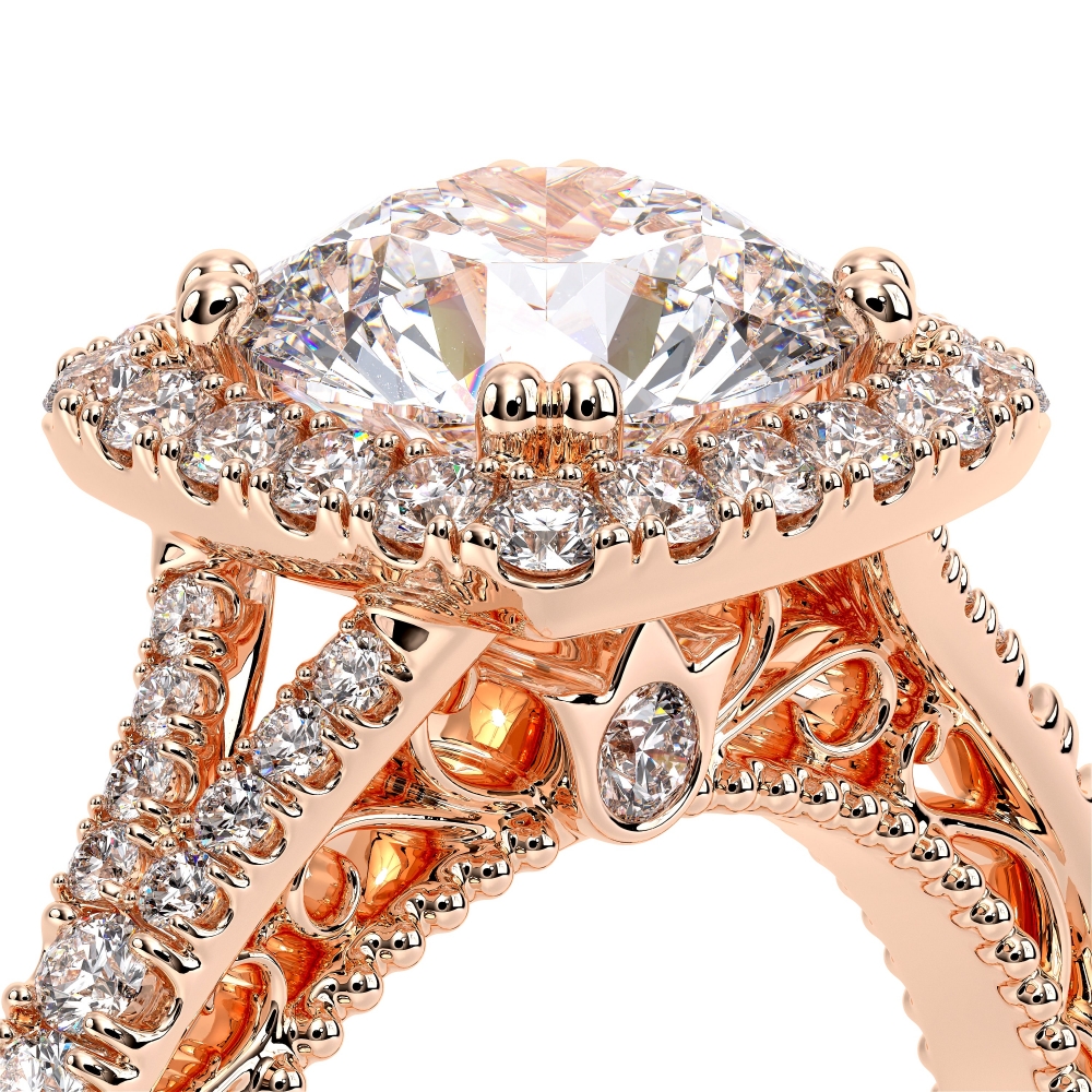 14K Rose Gold VENETIAN-5057CU Ring