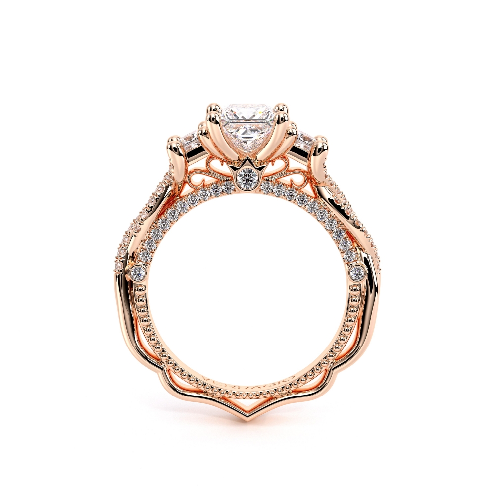 18K Rose Gold VENETIAN-5069P-2WR Ring