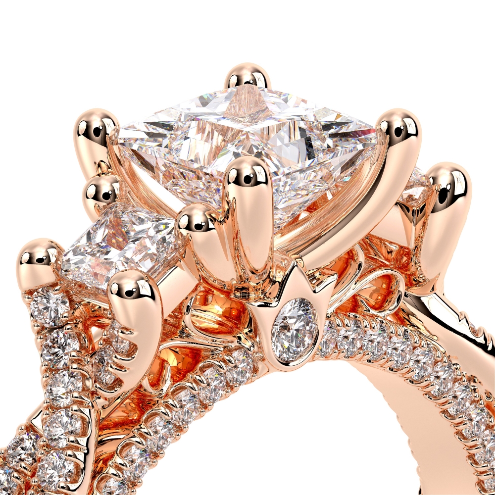 18K Rose Gold VENETIAN-5069P-2WR Ring