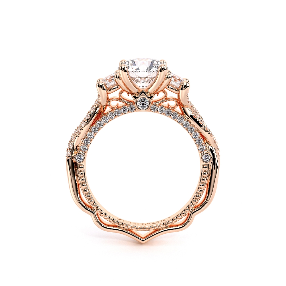 14K Rose Gold VENETIAN-5069R-2WR Ring