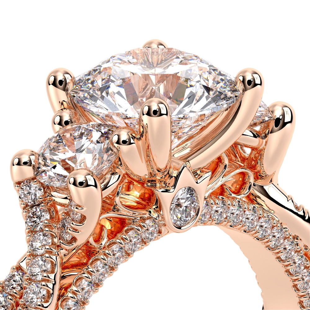 14K Rose Gold VENETIAN-5069R-2WR Ring