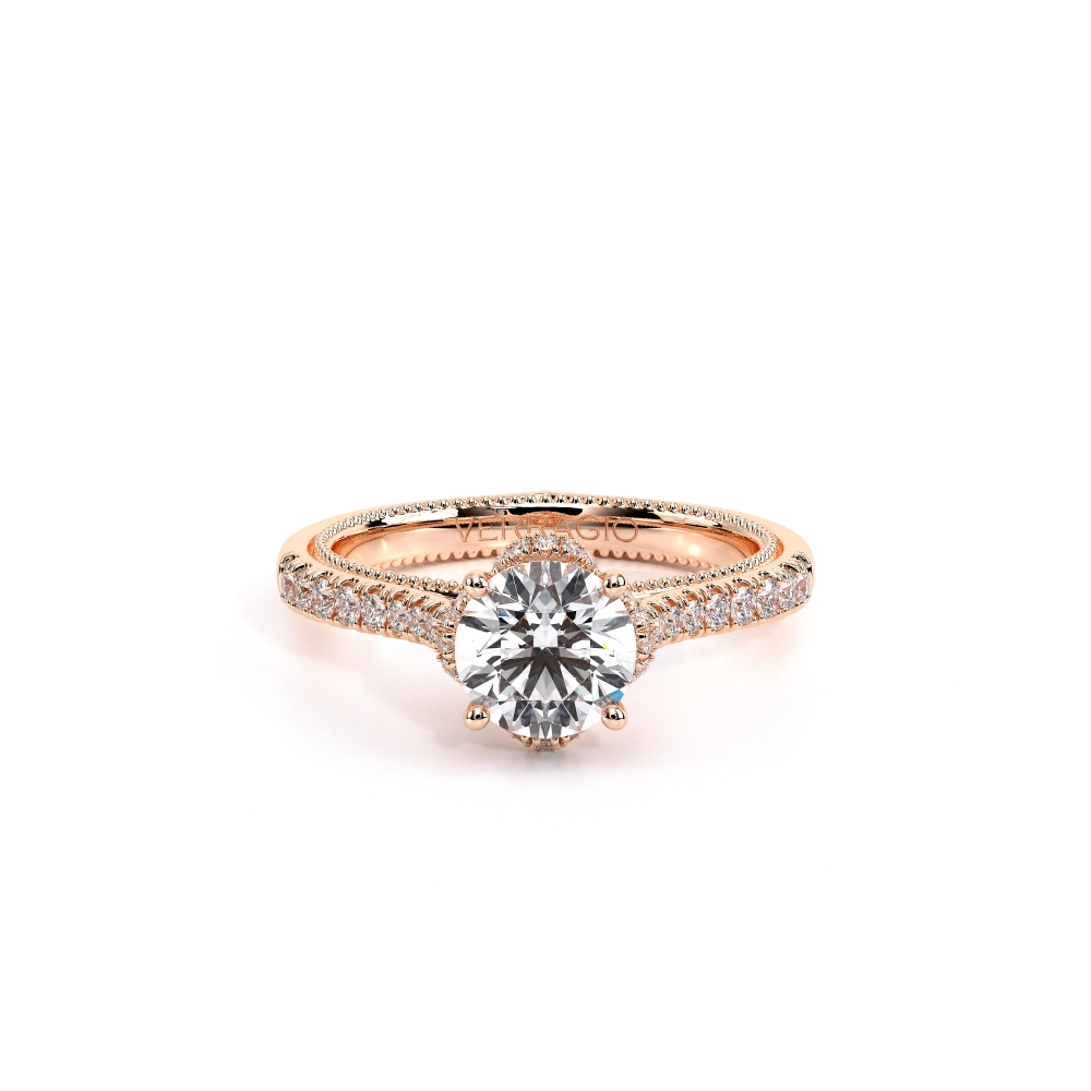 14K Rose Gold COUTURE-0457R Ring
