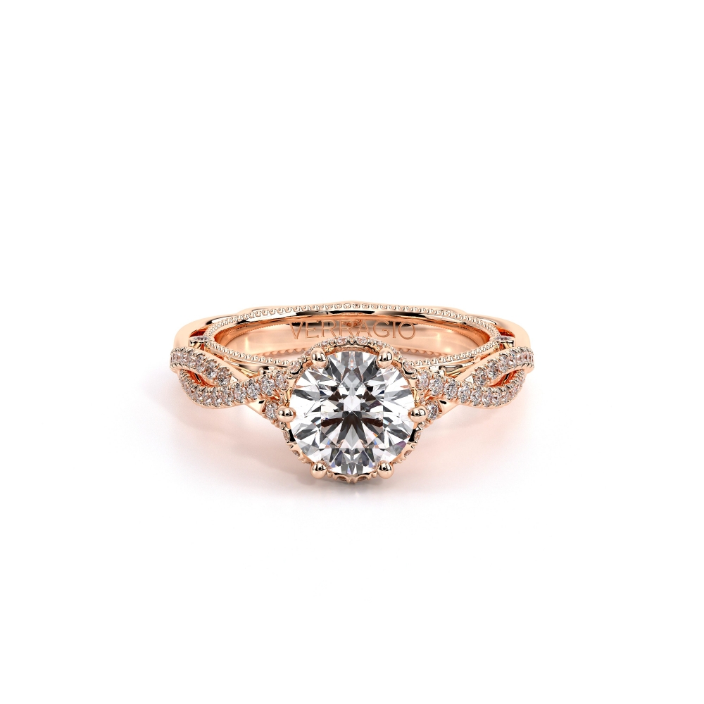 14K Rose Gold VENETIAN-5078R Ring