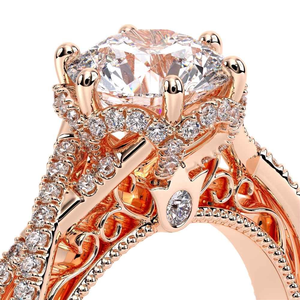 14K Rose Gold VENETIAN-5078R Ring