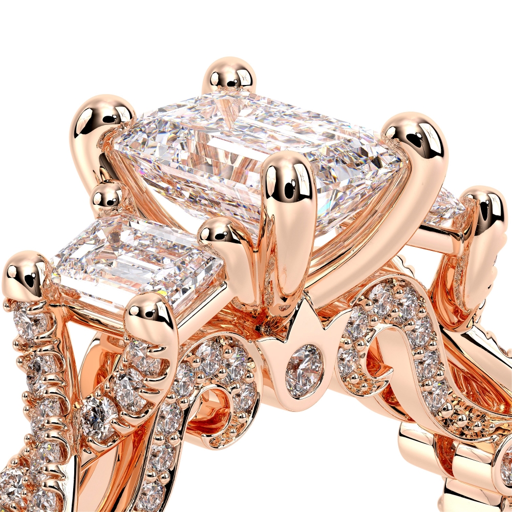 18K Rose Gold INSIGNIA-7074EM Ring