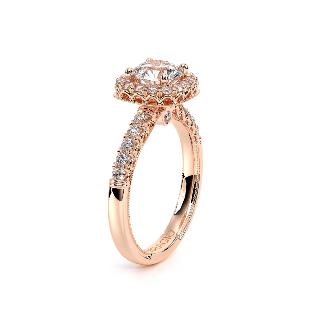 18K Rose Gold Renaissance-944CU65 Ring