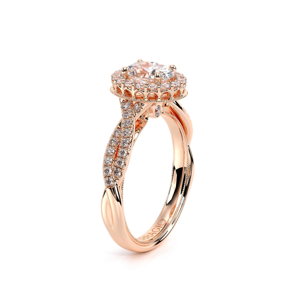 18K Rose Gold Renaissance-918OV Ring
