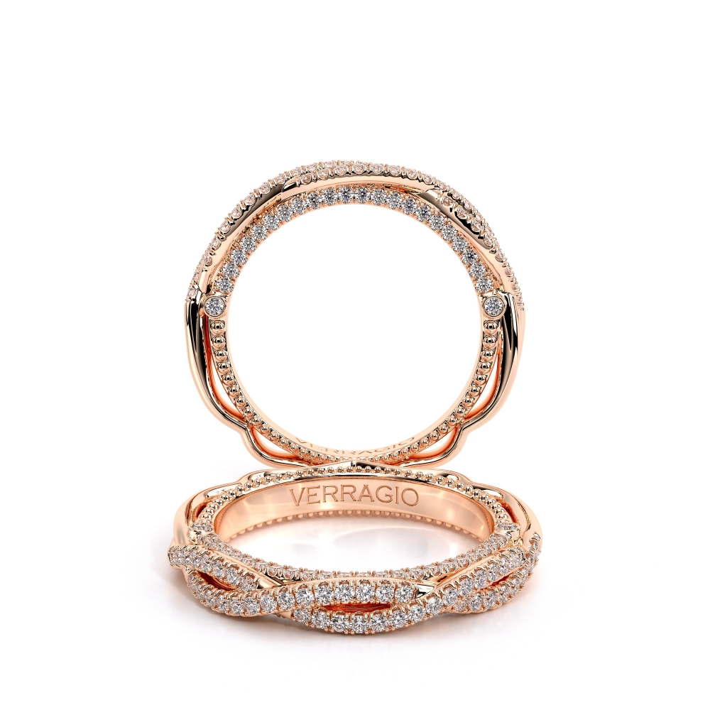 14K Rose Gold VENETIAN-5066W Ring