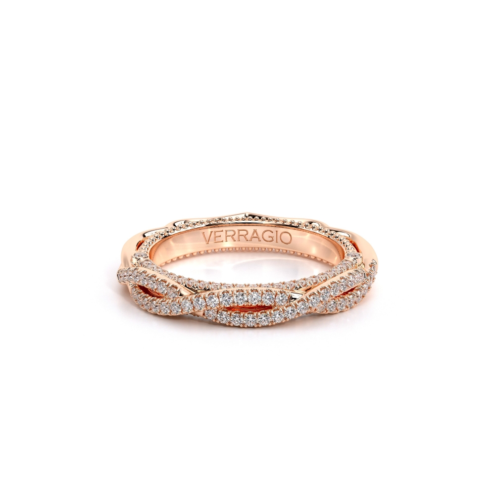 14K Rose Gold VENETIAN-5066W Ring