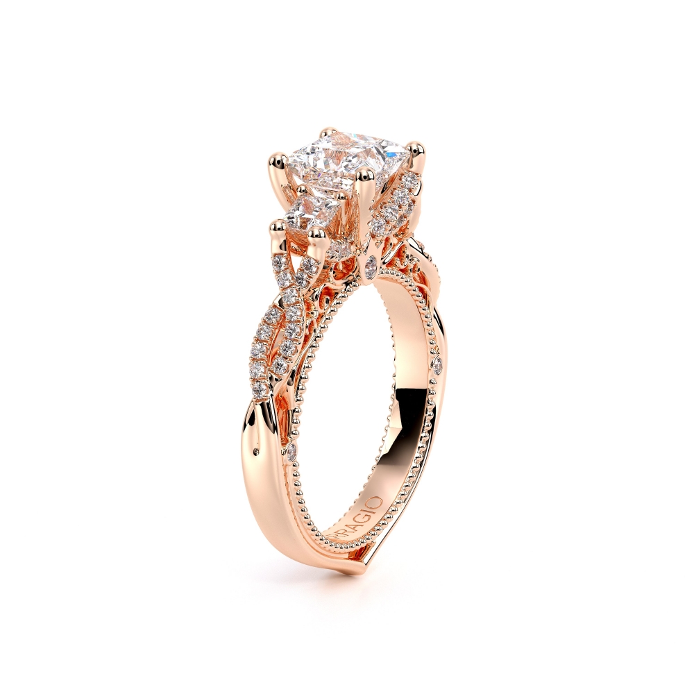 14K Rose Gold VENETIAN-5079P Ring