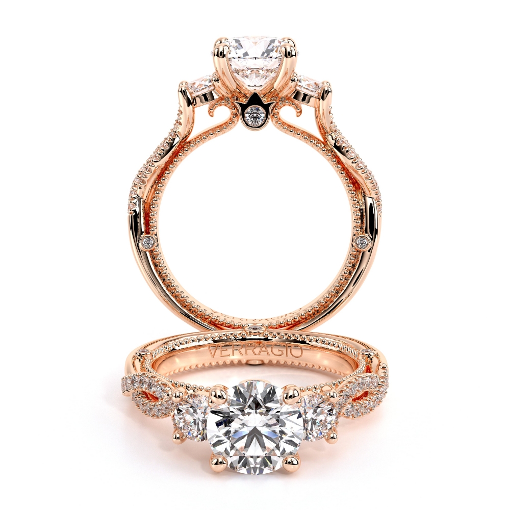 18K Rose Gold COUTURE-0423R-TT Ring