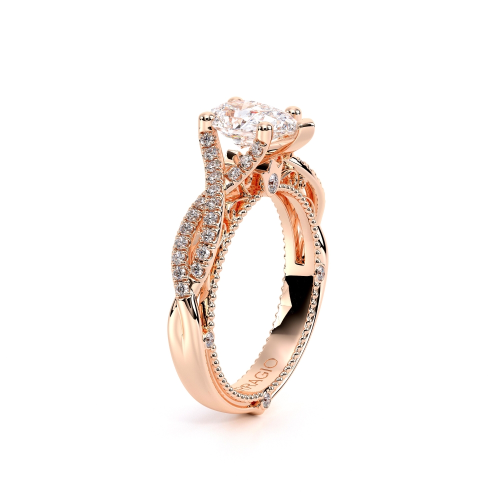 14K Rose Gold VENETIAN-5003PEAR Ring