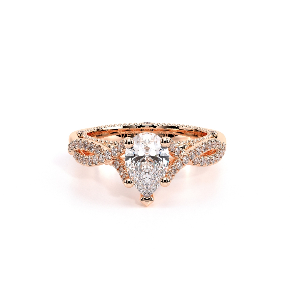 14K Rose Gold VENETIAN-5003PEAR Ring