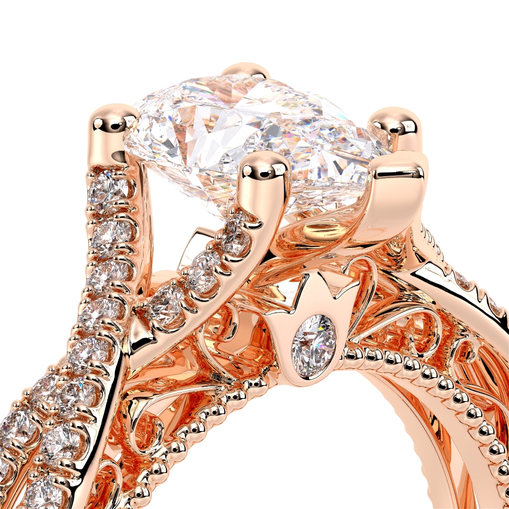 14K Rose Gold VENETIAN-5003PEAR Ring