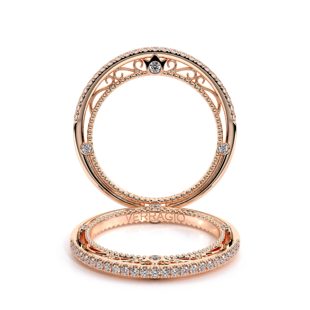 14K Rose Gold VENETIAN-5003WSB Band