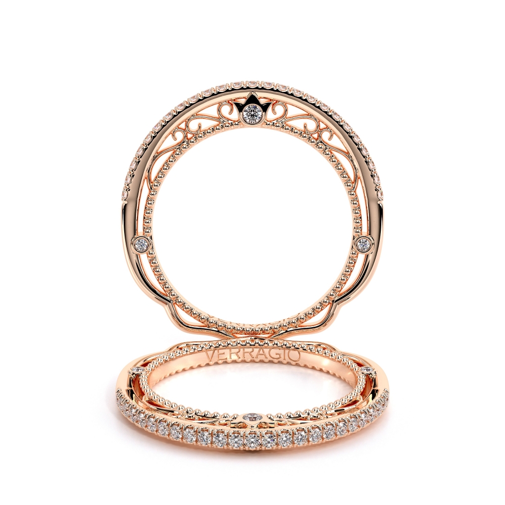 14K Rose Gold VENETIAN-5013WSB Band