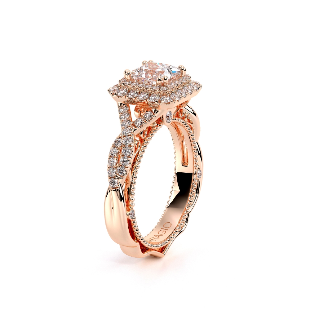 18K Rose Gold VENETIAN-5048P Ring