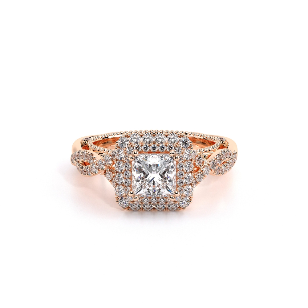 18K Rose Gold VENETIAN-5048P Ring