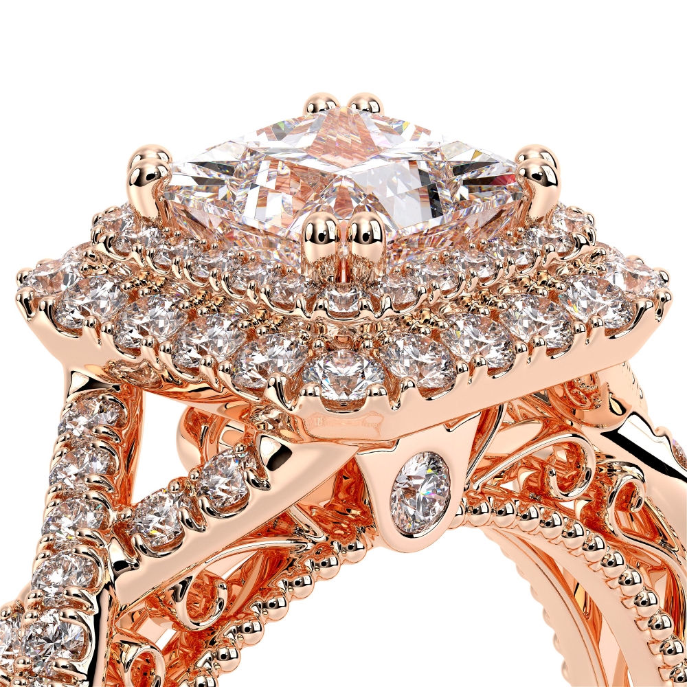 18K Rose Gold VENETIAN-5048P Ring