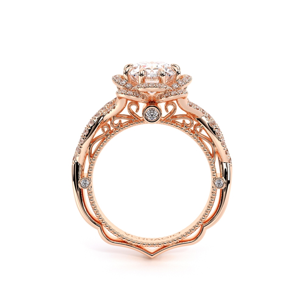 18K Rose Gold VENETIAN-5051OV Ring