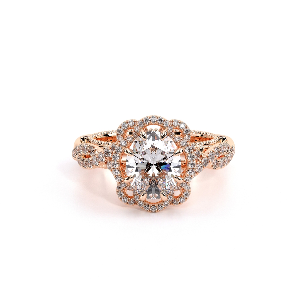 18K Rose Gold VENETIAN-5051OV Ring
