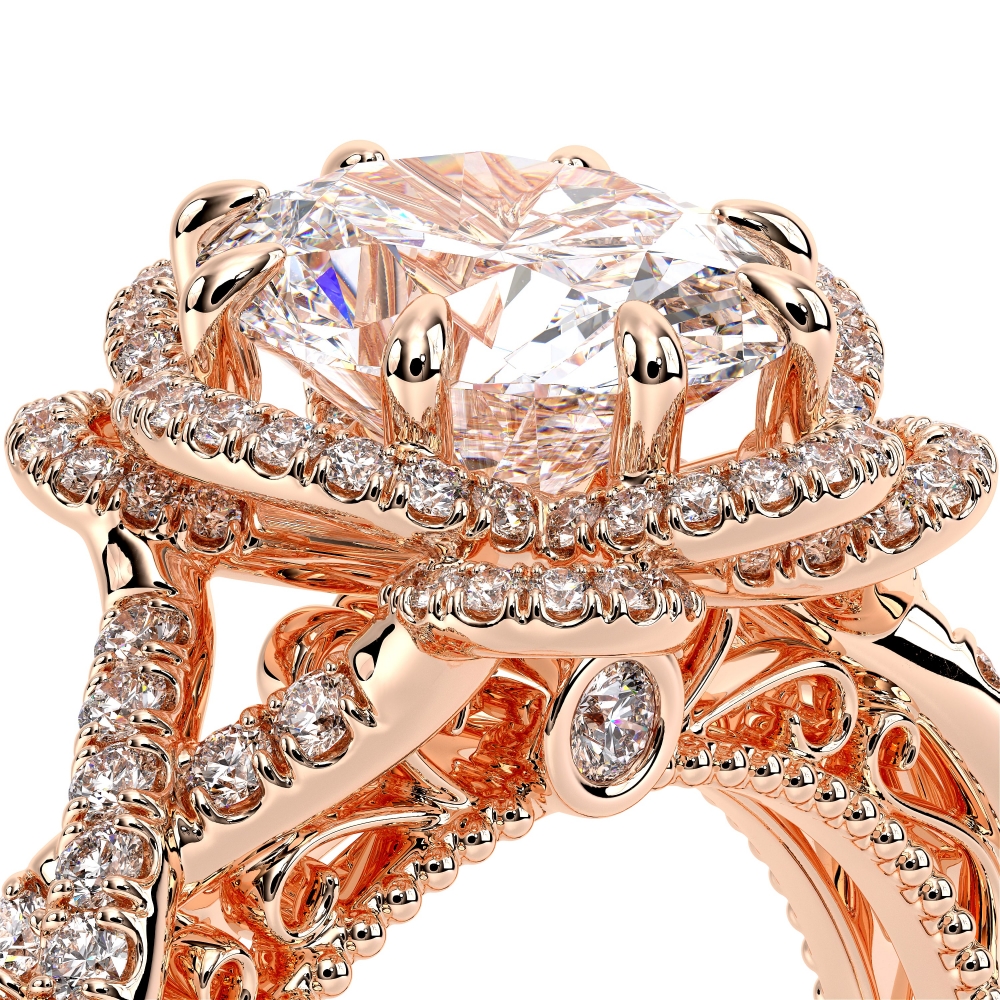 18K Rose Gold VENETIAN-5051OV Ring