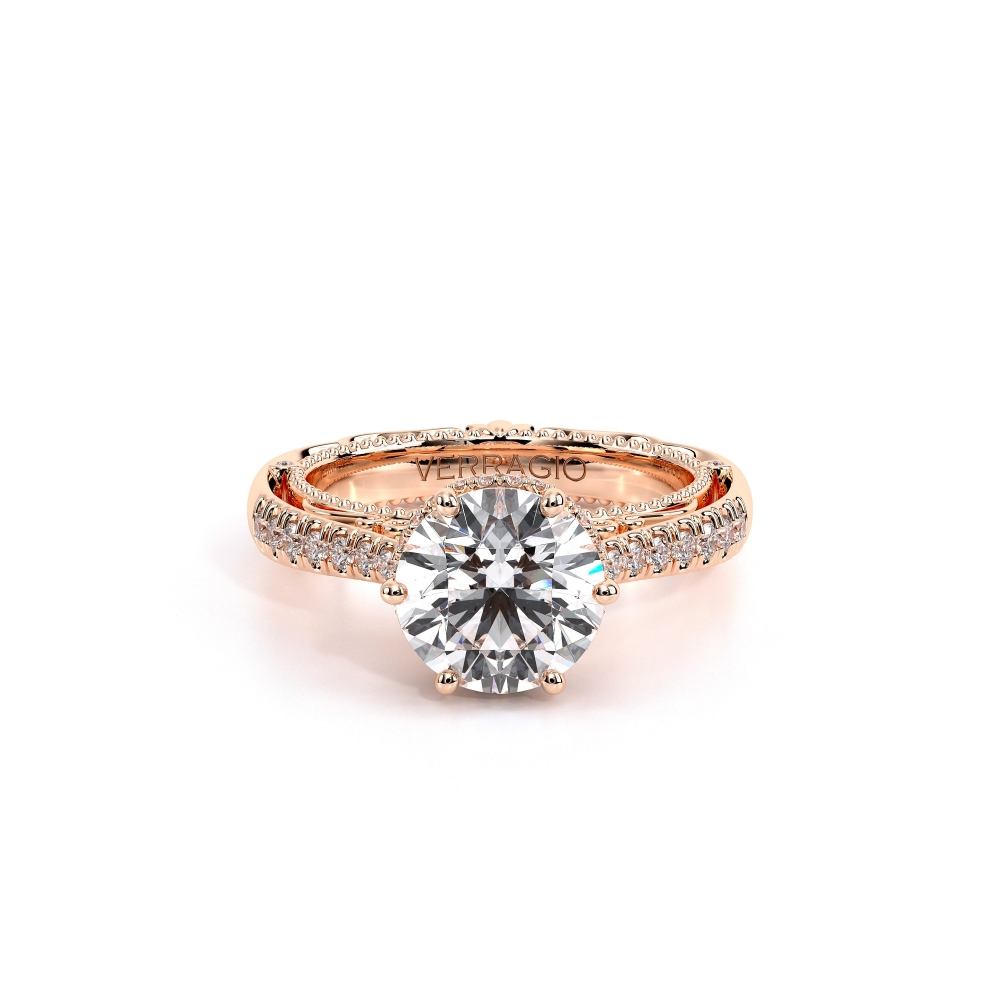 14K Rose Gold VENETIAN-5052R Ring