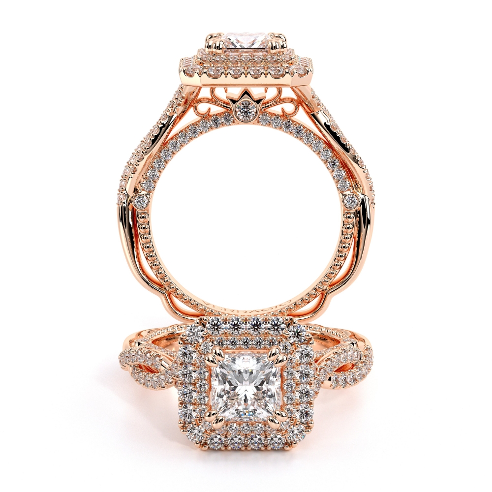 18K Rose Gold VENETIAN-5066P Ring