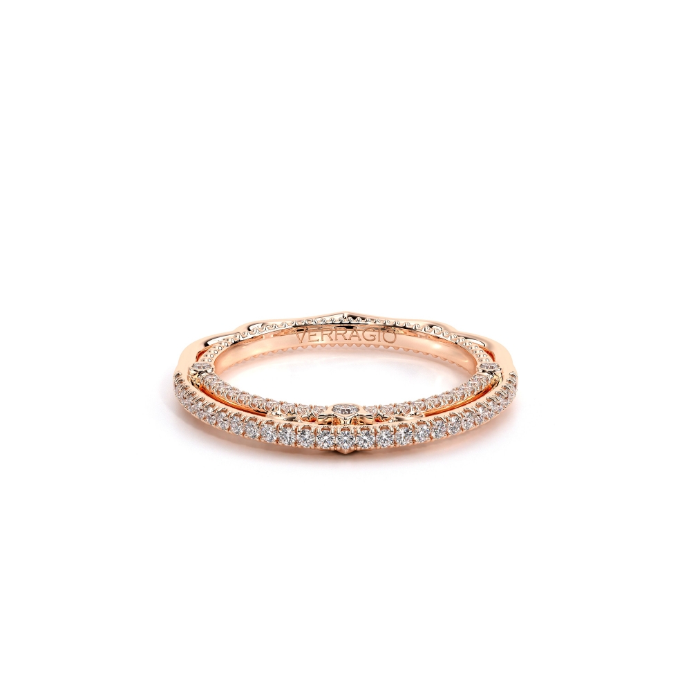 18K Rose Gold VENETIAN-5069WSB Ring