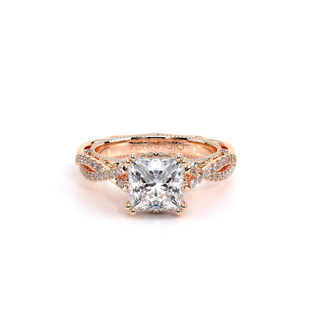 18K Rose Gold VENETIAN-5078P Ring