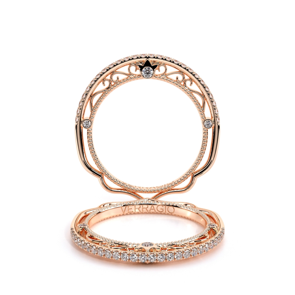 18K Rose Gold VENETIAN-5078WSB Ring