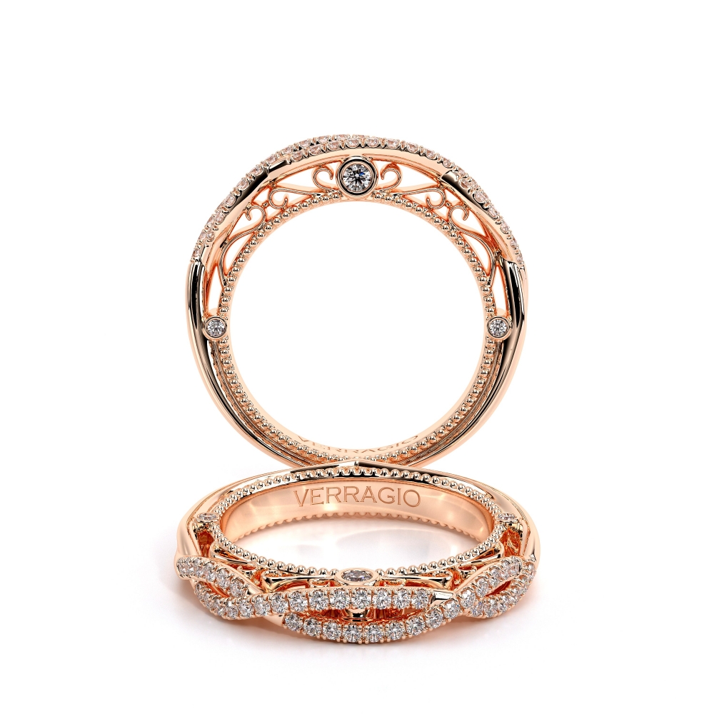 14K Rose Gold VENETIAN-5079W Ring