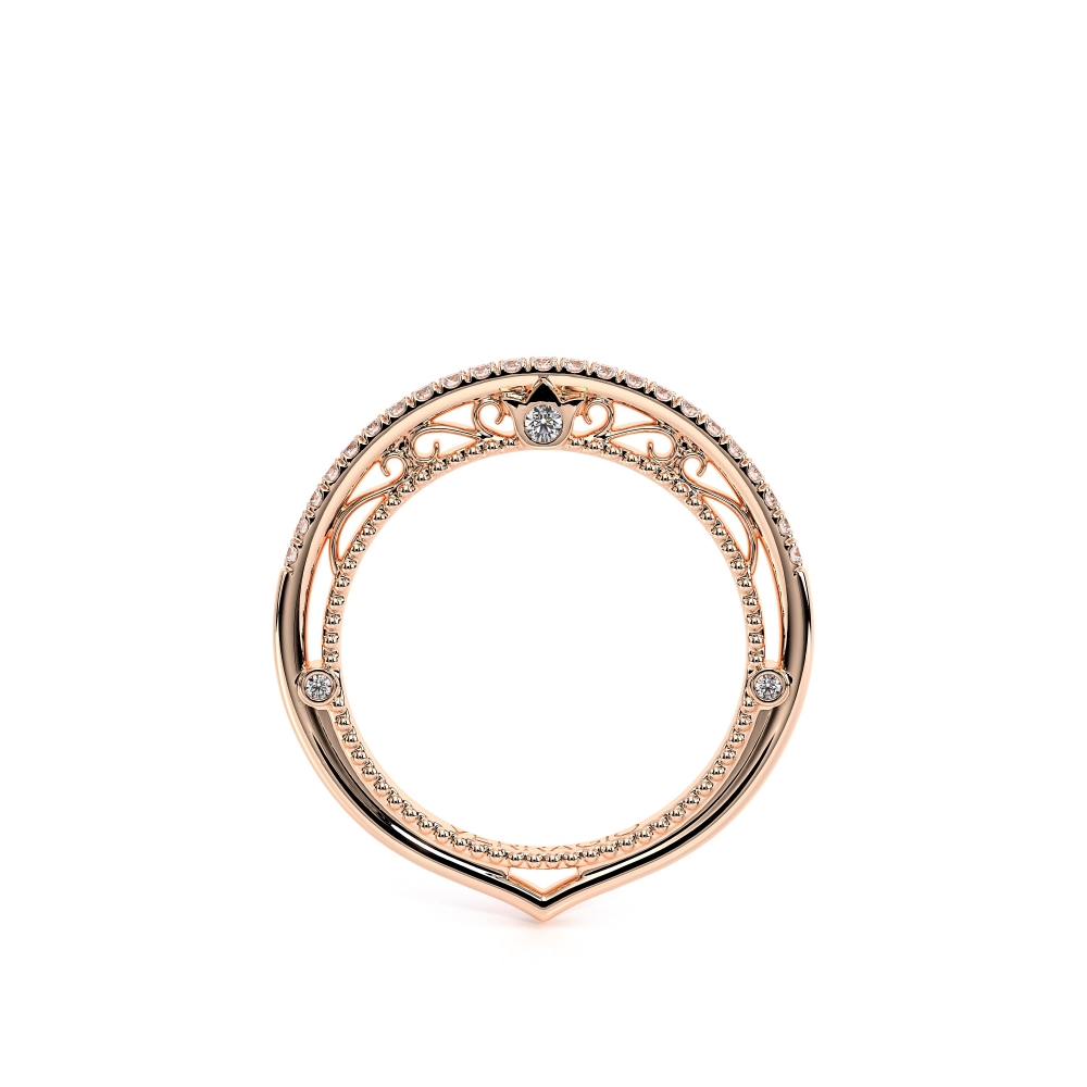 14K Rose Gold VENETIAN-5079WSB Band