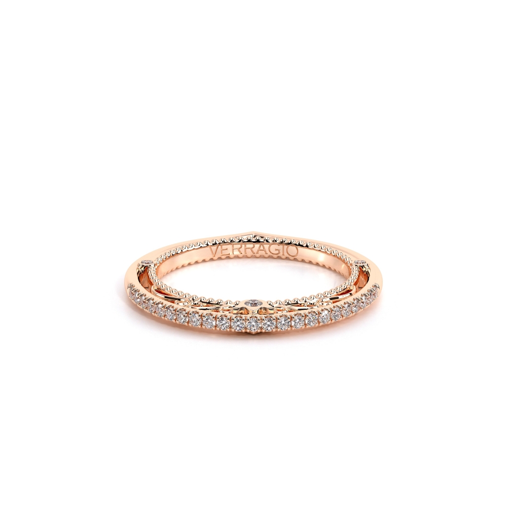 14K Rose Gold VENETIAN-5079WSB Band