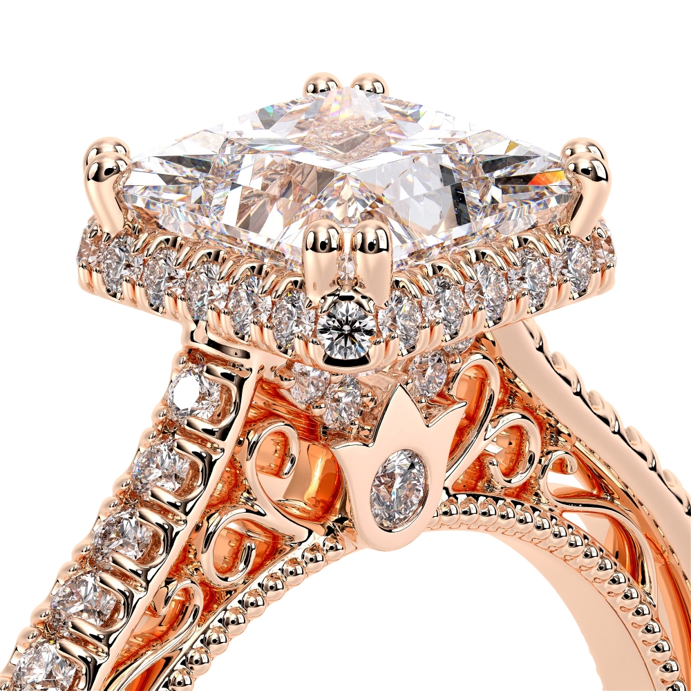 18K Rose Gold VENETIAN-5081P Ring
