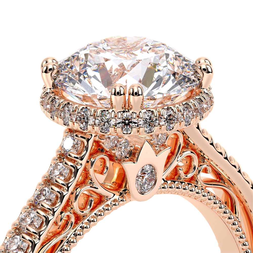 18K Rose Gold VENETIAN-5081R Ring